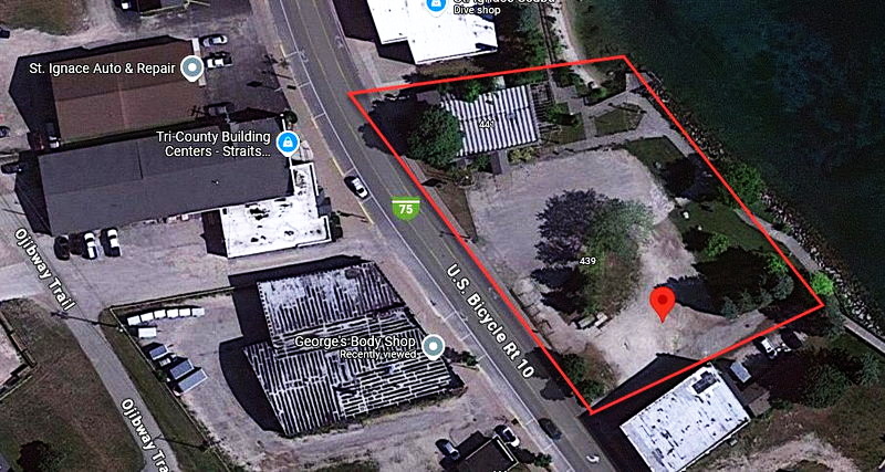 Cobblestone Cafe - Aerial Map